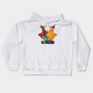 Rorschach inkblot test Kids Hoodie